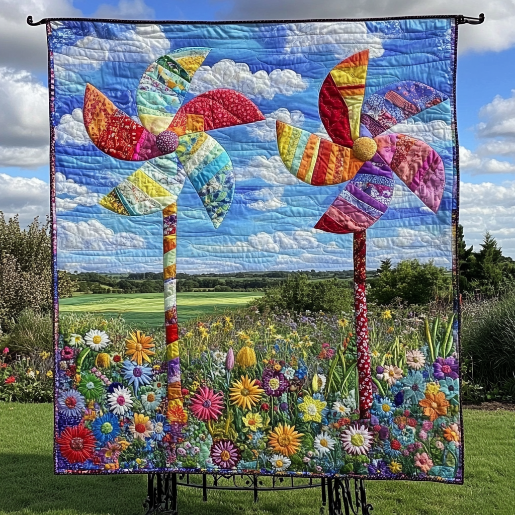 Whirlwind Joy Quilted Blanket Cute Throw Blanket Mummy Gifts From Daughter