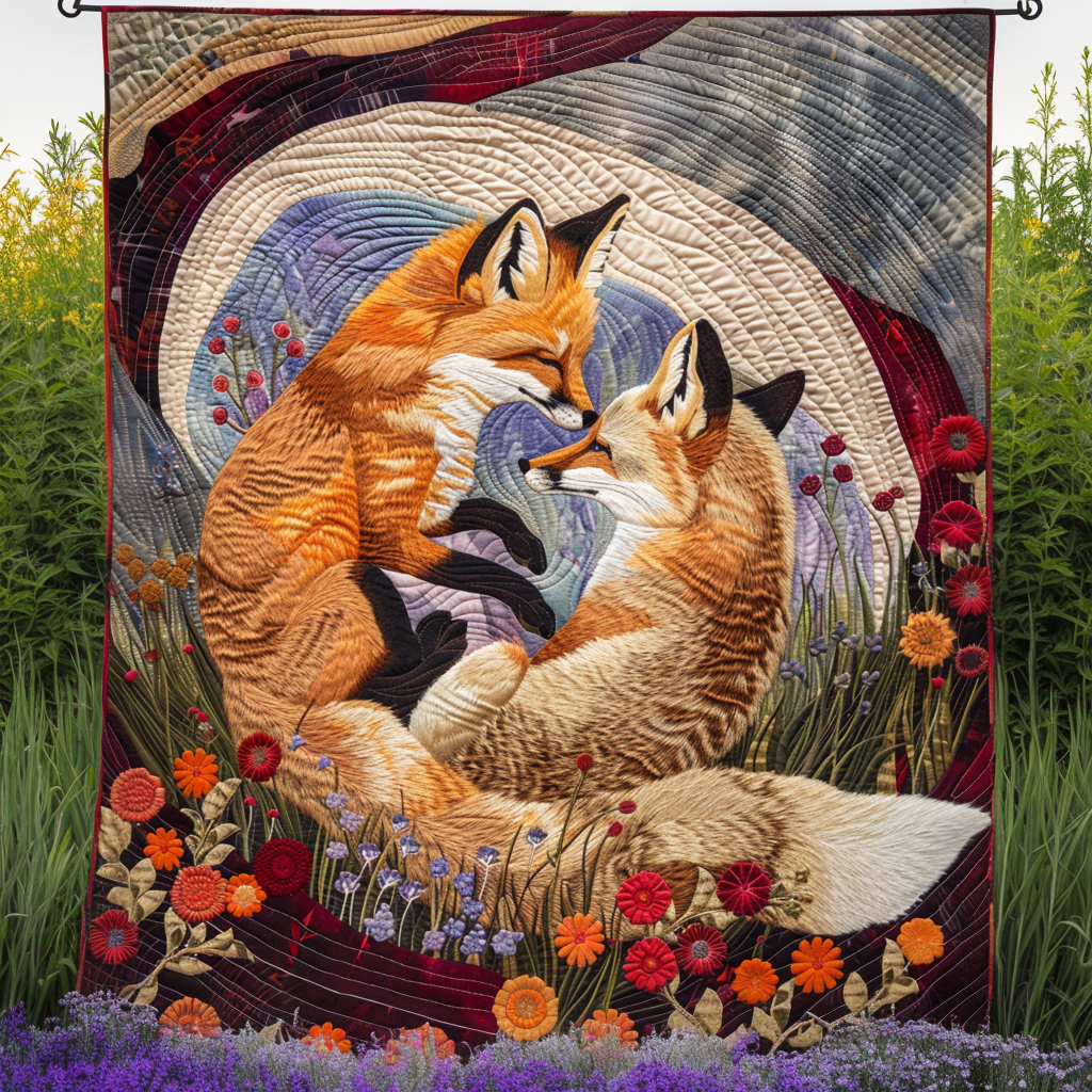 Whispering Fox Quilted Blanket Cute Throw Blanket Best Unique Gifts For Fox Lovers Whispering Fox Quilted Blanket Cute Throw Blanket Best Unique Gifts For Fox Lovers