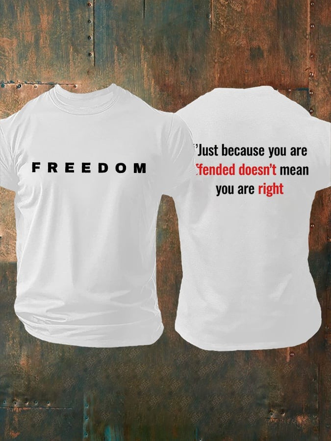 White Freedom Shirt Charlie Kirk Freedom Merch Turning Point USA T-Shirt Memorial Gifts White Freedom Shirt Charlie Kirk Freedom Merch Turning Point USA T-Shirt Memorial Gifts