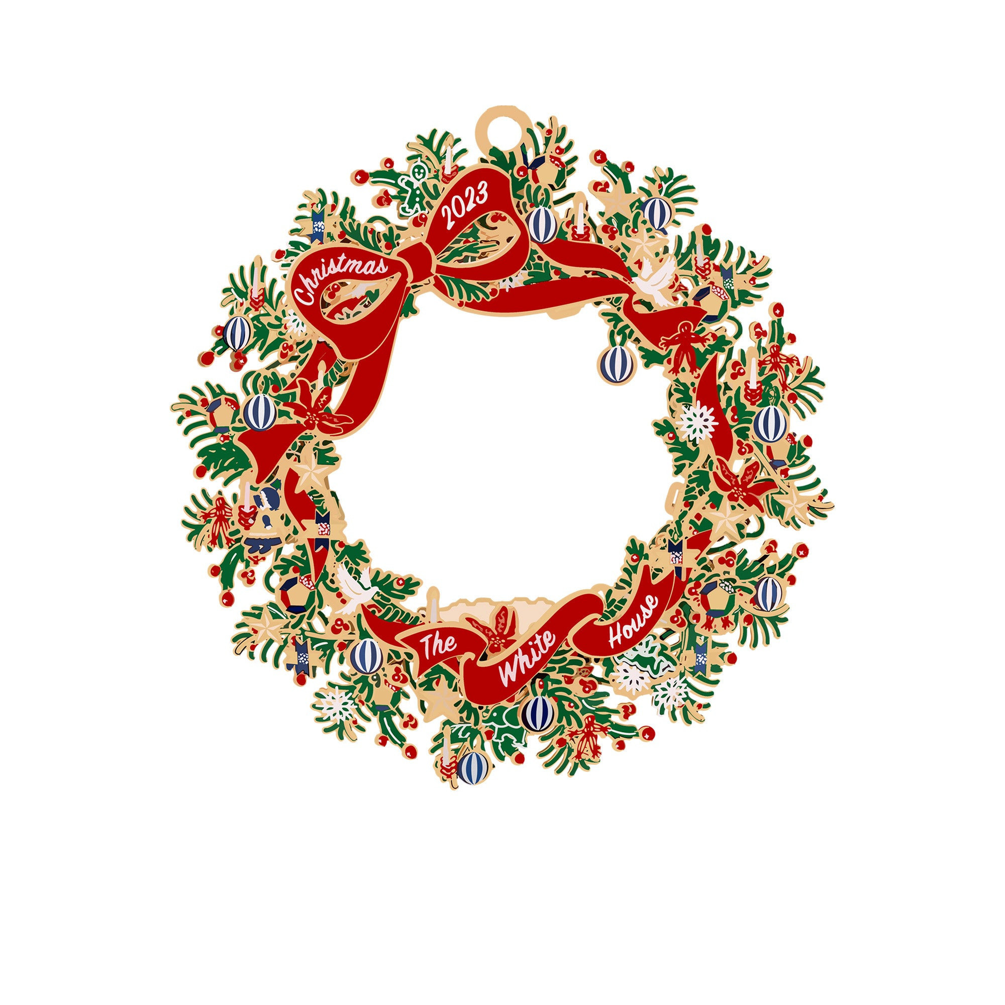 White House Ornament 2024 White House Christmas Ornament Christmas Tree Decorations White House Ornament 2024 White House Christmas Ornament Christmas Tree Decorations