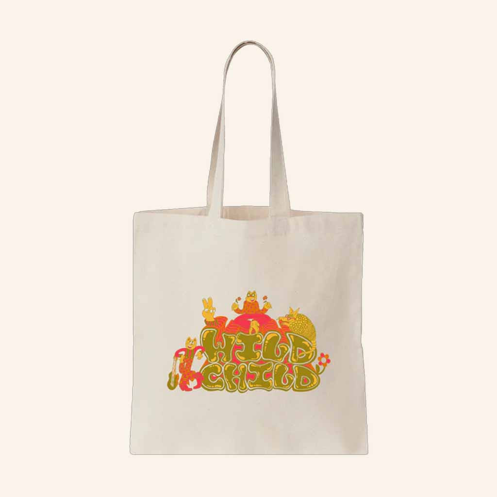 Wild Child Merch Wild Child Bubble Script Tote Bag Best Christmas Gifts For Friend Wild Child Merch Wild Child Bubble Script Tote Bag Best Christmas Gifts For Friend