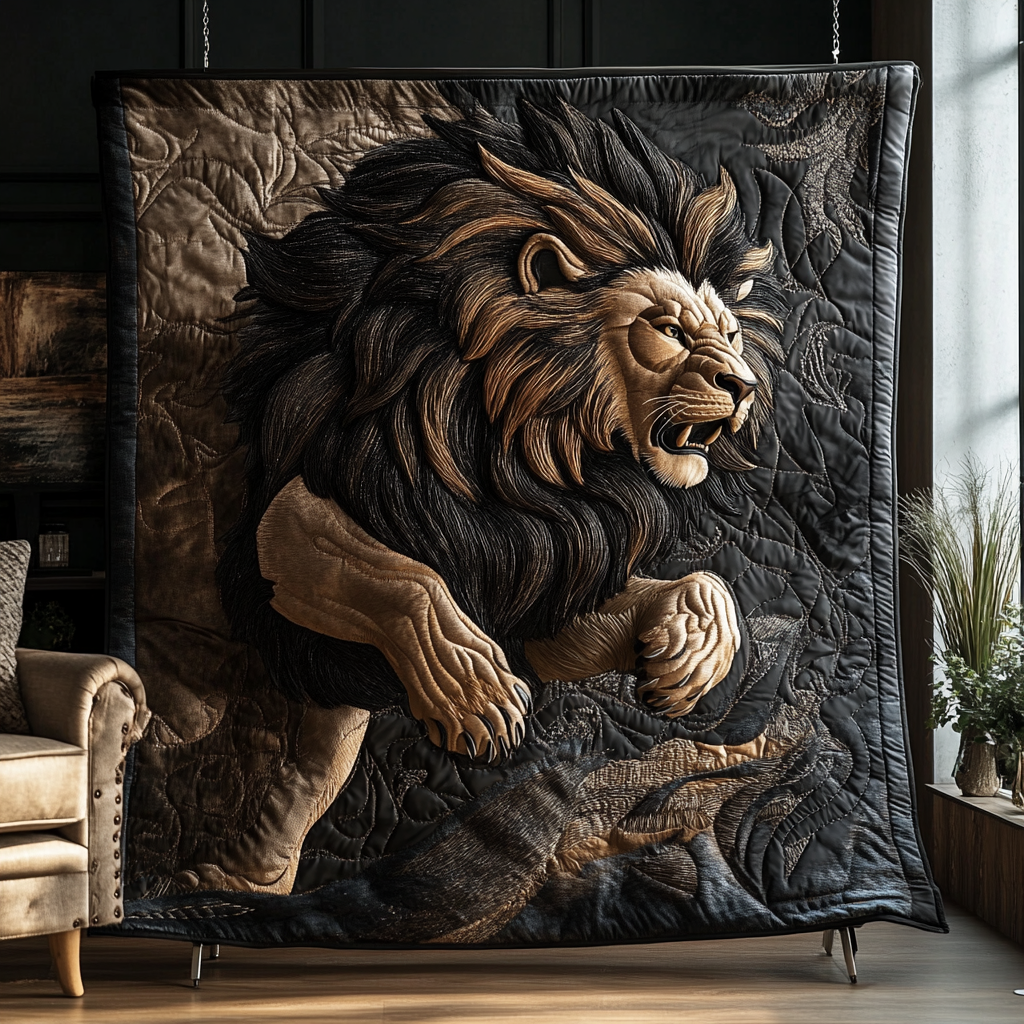Wild Legacy Quilted Blanket Sofa Throw Blanket Best Presents For Lion Lovers Birthday Wild Legacy Quilted Blanket Sofa Throw Blanket Best Presents For Lion Lovers Birthday