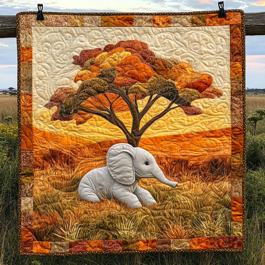 Wild Little One Quilted Blanket Nice Throw Blanket Good Elephant Themed Gifts Wild Little One Quilted Blanket Nice Throw Blanket Good Elephant Themed Gifts
