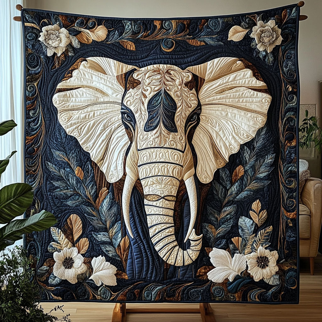 Wild Trunk Quilted Blanket Nice Throw Blanket Unique Elephant Gifts Wild Trunk Quilted Blanket Nice Throw Blanket Unique Elephant Gifts