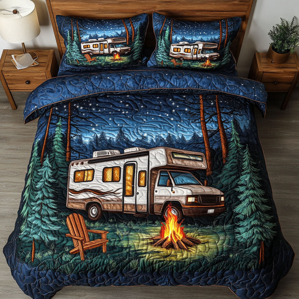 Wilderness Journey Quilted Bedding Set Duvet Cover Bedspread Great Presents For Camping Lovers Wilderness Journey Quilted Bedding Set Duvet Cover Bedspread Great Presents For Camping Lovers