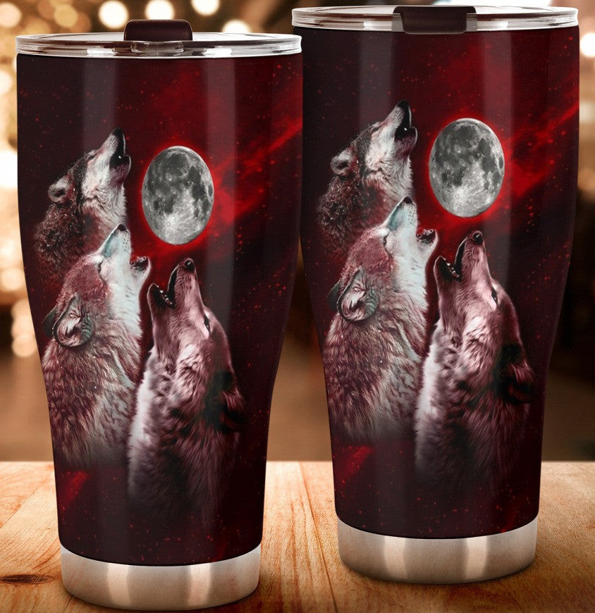 Wolves Blood Moon Tumbler Merchandise Best Unique Gifts For Wolf Lovers Wolves Blood Moon Tumbler Merchandise Best Unique Gifts For Wolf Lovers