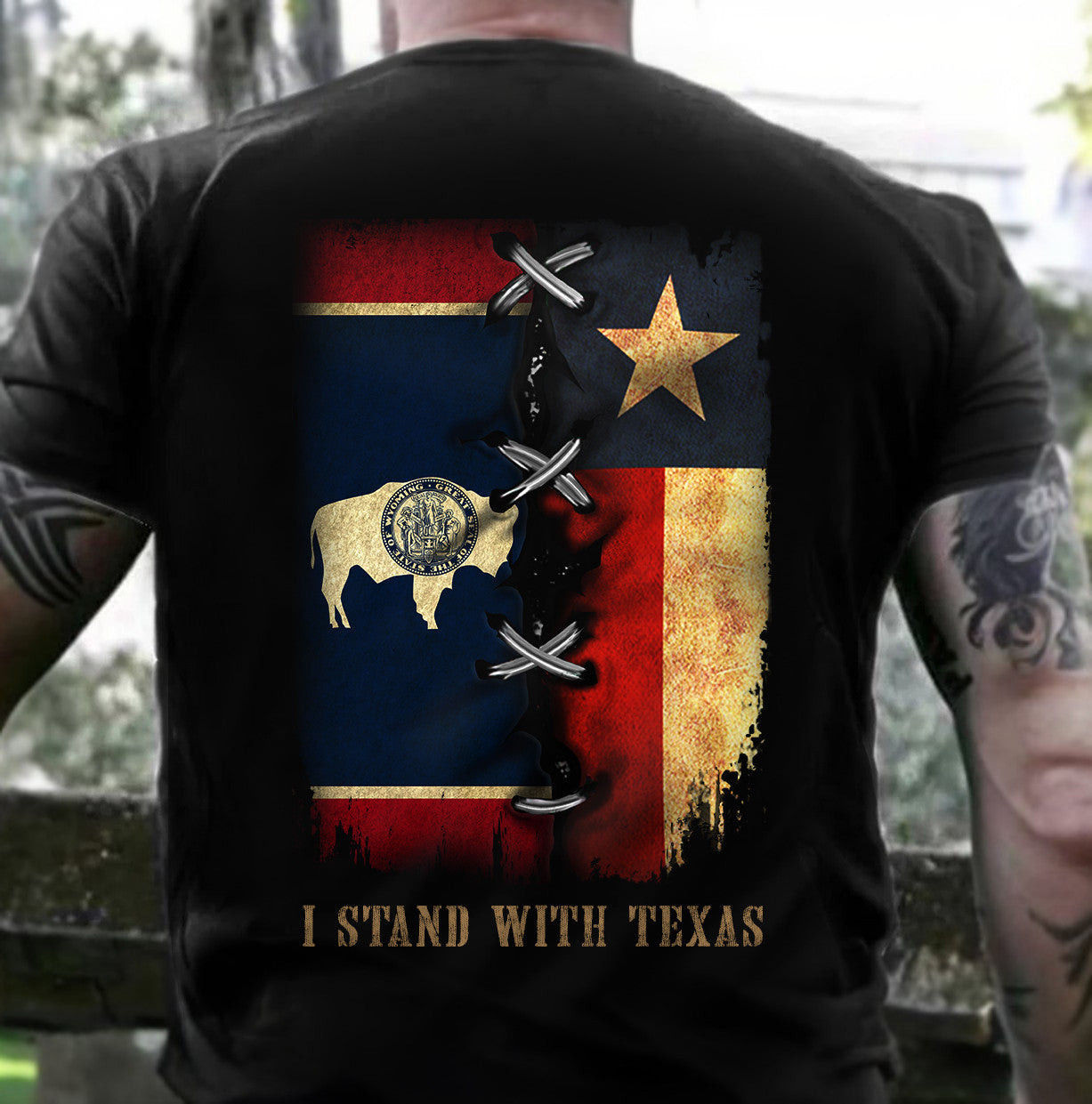 Wyoming I Stand With Texas Shirt Texas Strong Tee Shirt Patriotic Gifts Wyoming I Stand With Texas Shirt Texas Strong Tee Shirt Patriotic Gifts