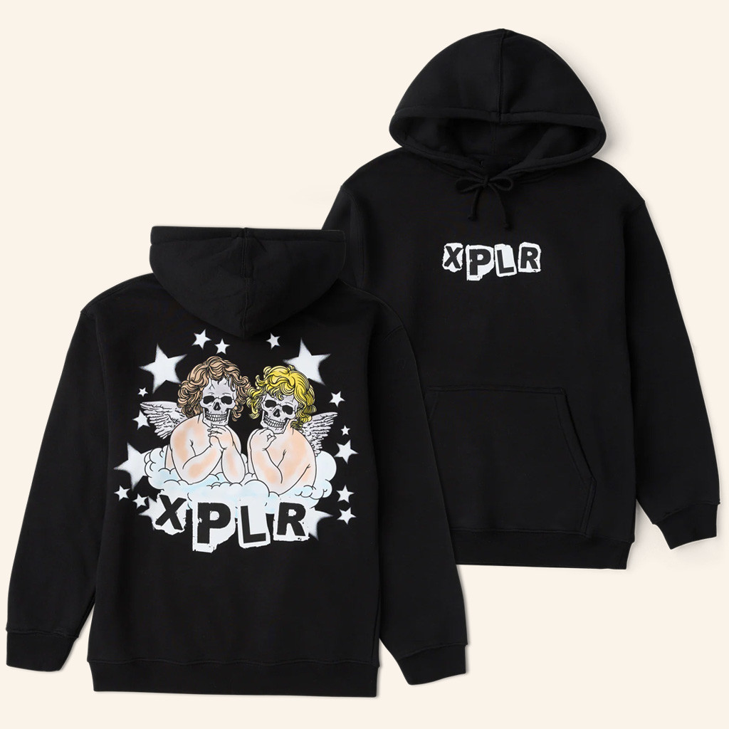 XPLR Merch Angels Of Death Black Hoodie Halloween Gift Ideas For Brother XPLR Merch Angels Of Death Black Hoodie Halloween Gift Ideas For Brother