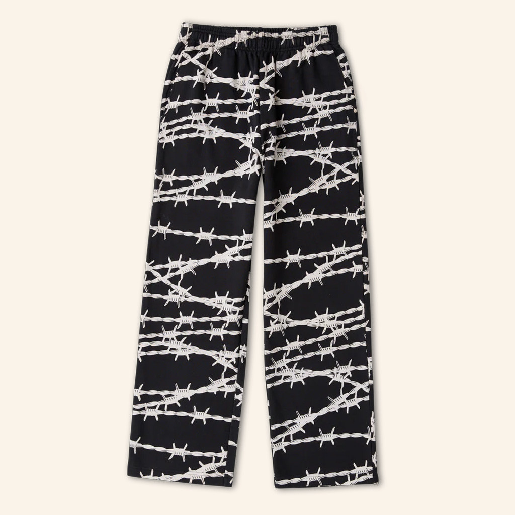 XPLR Merch Barbed Wire Black Sweatpant Cool Halloween Gift For Friend XPLR Merch Barbed Wire Black Sweatpant Cool Halloween Gift For Friend