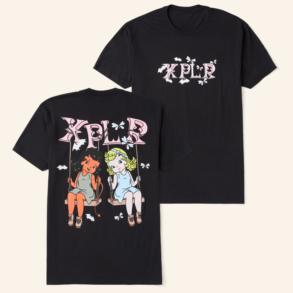 XPLR Merch Polar Opposites Black T-Shirt Christmas Present Ideas For Friend XPLR Merch Polar Opposites Black T-Shirt Christmas Present Ideas For Friend