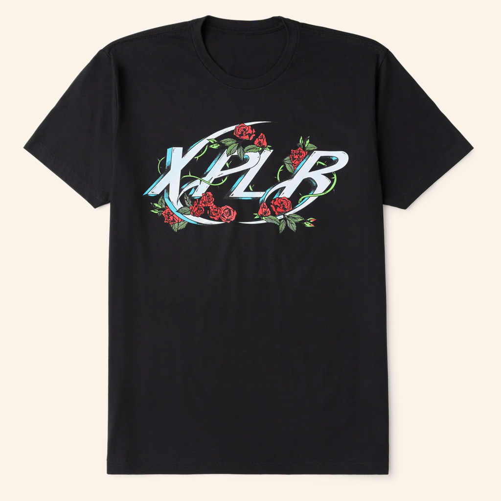 XPLR Merch Rose Poison Black T-Shirt Best Christmas Gifts For Men XPLR Merch Rose Poison Black T-Shirt Best Christmas Gifts For Men