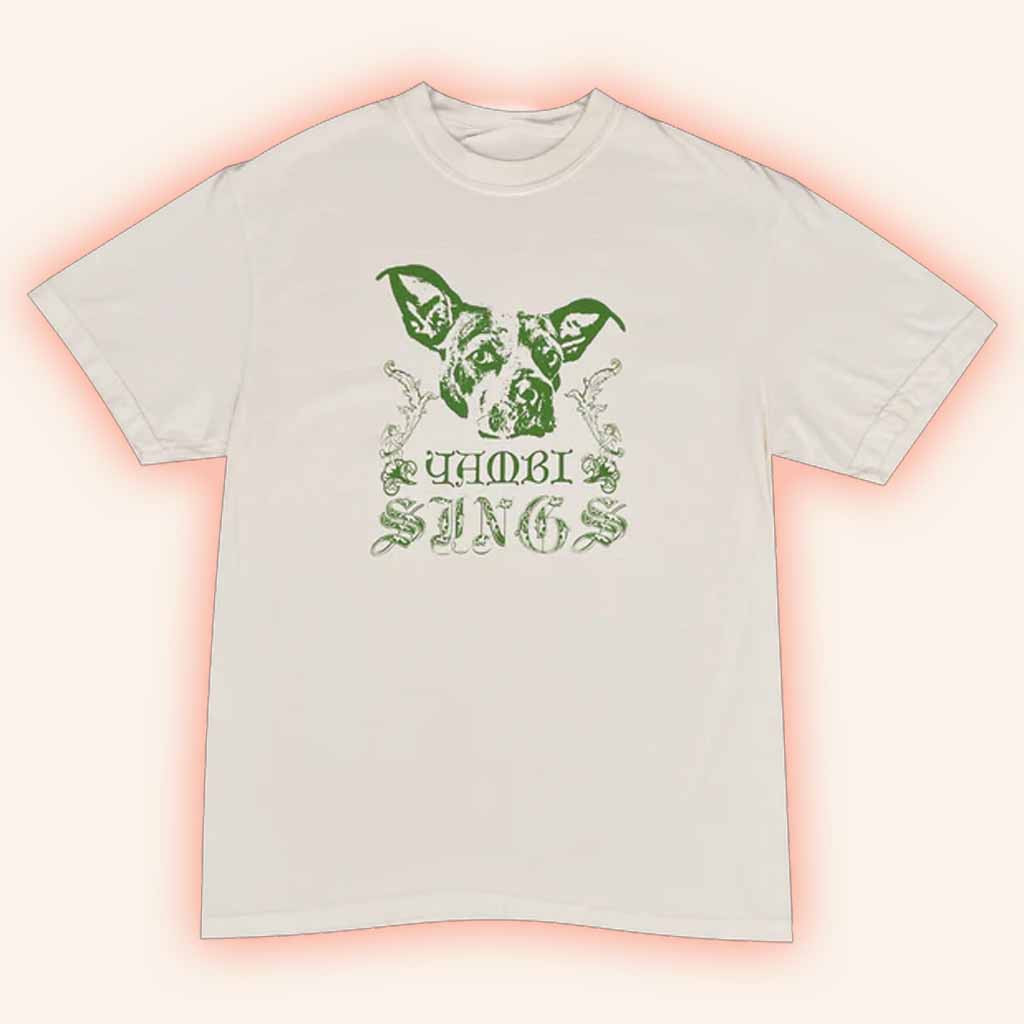 Yambi Sings Merch Dog Face Yambi Sings T-Shirt Music Related Gifts For Guys Yambi Sings Merch Dog Face Yambi Sings T-Shirt Music Related Gifts For Guys