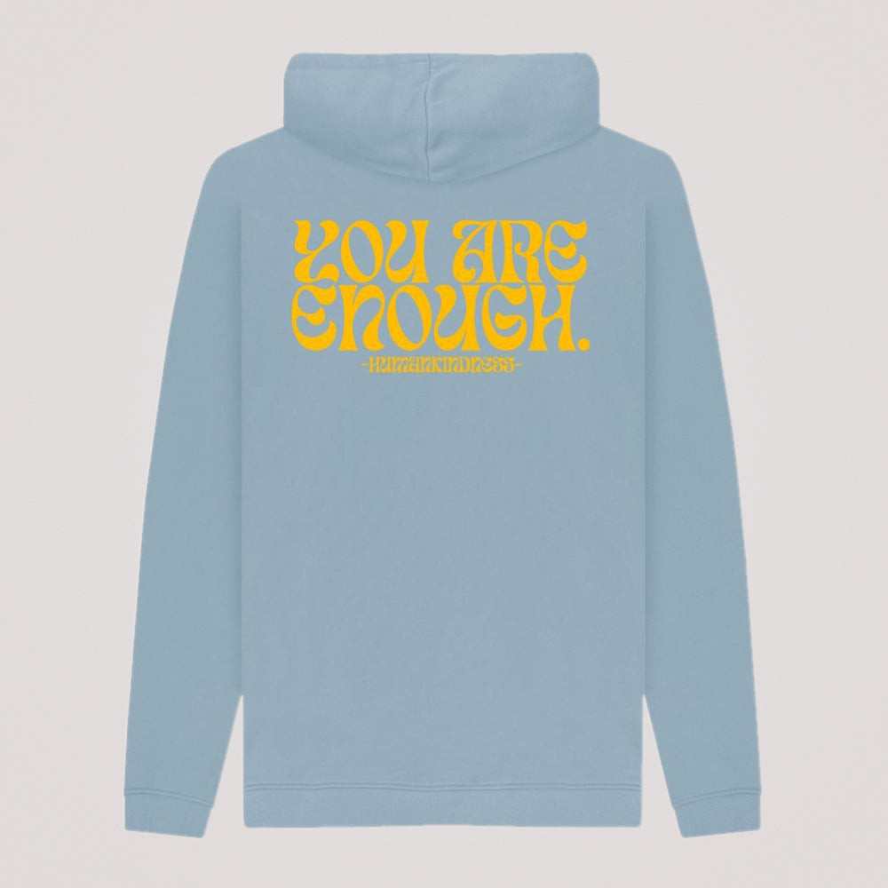 You Are Enough Hoodie Love Awareness Inspirational Hoodie Mental Health Clothing Gifts For Him You Are Enough Hoodie Love Awareness Inspirational Hoodie Mental Health Clothing Gifts For Him