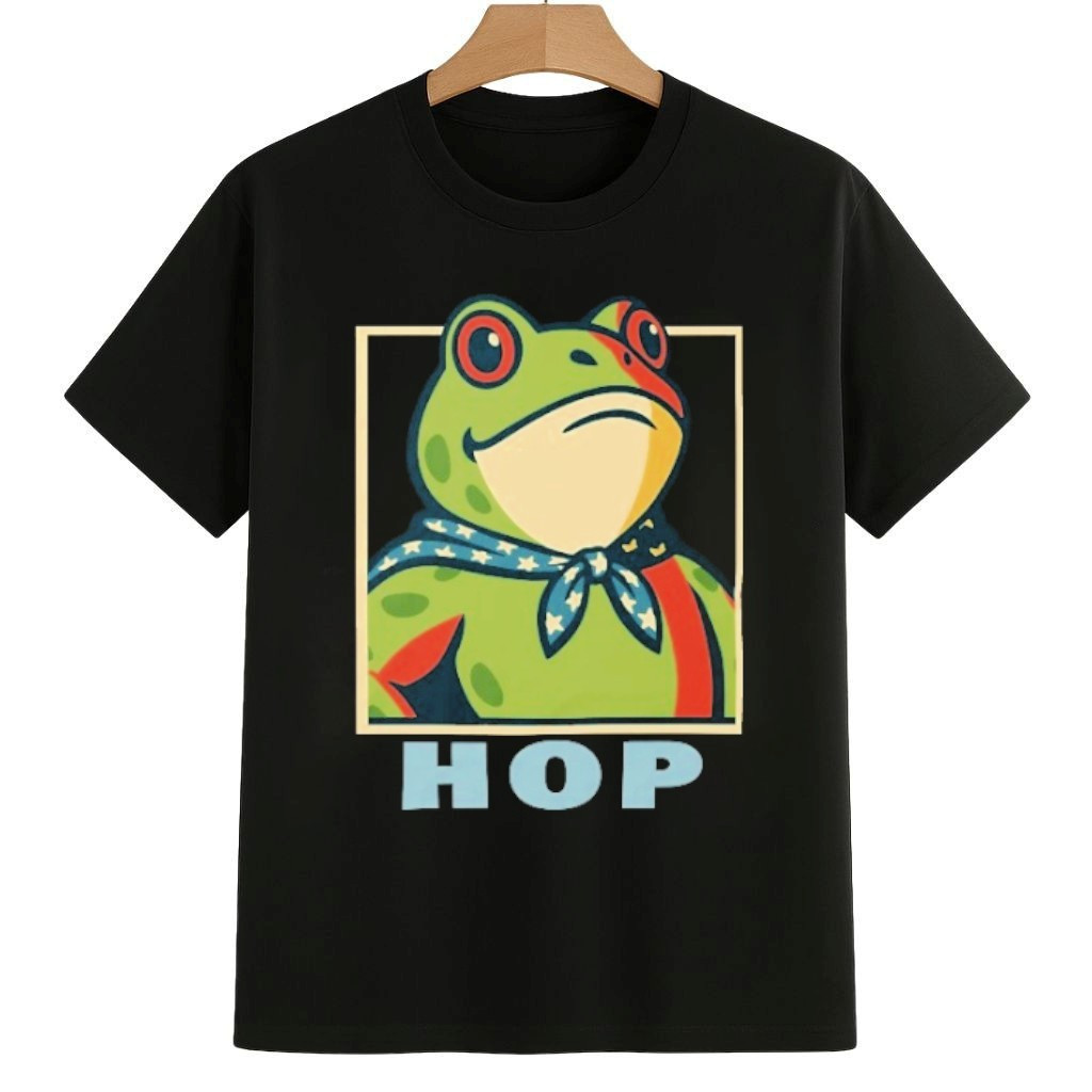 You can't write hope without HOP Portland Frog Shirt Anti Fascism Frog Merch