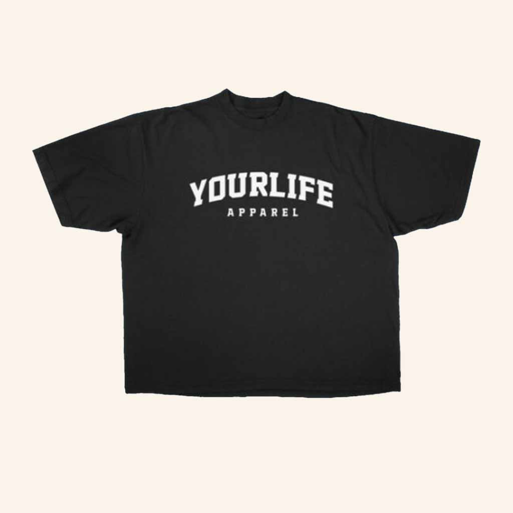 Yourlife Merch Yourlife Apparel Varsity Logo Crooped T-Shirt Best Christmas Gifts For Friend Yourlife Merch Yourlife Apparel Varsity Logo Crooped T-Shirt Best Christmas Gifts For Friend