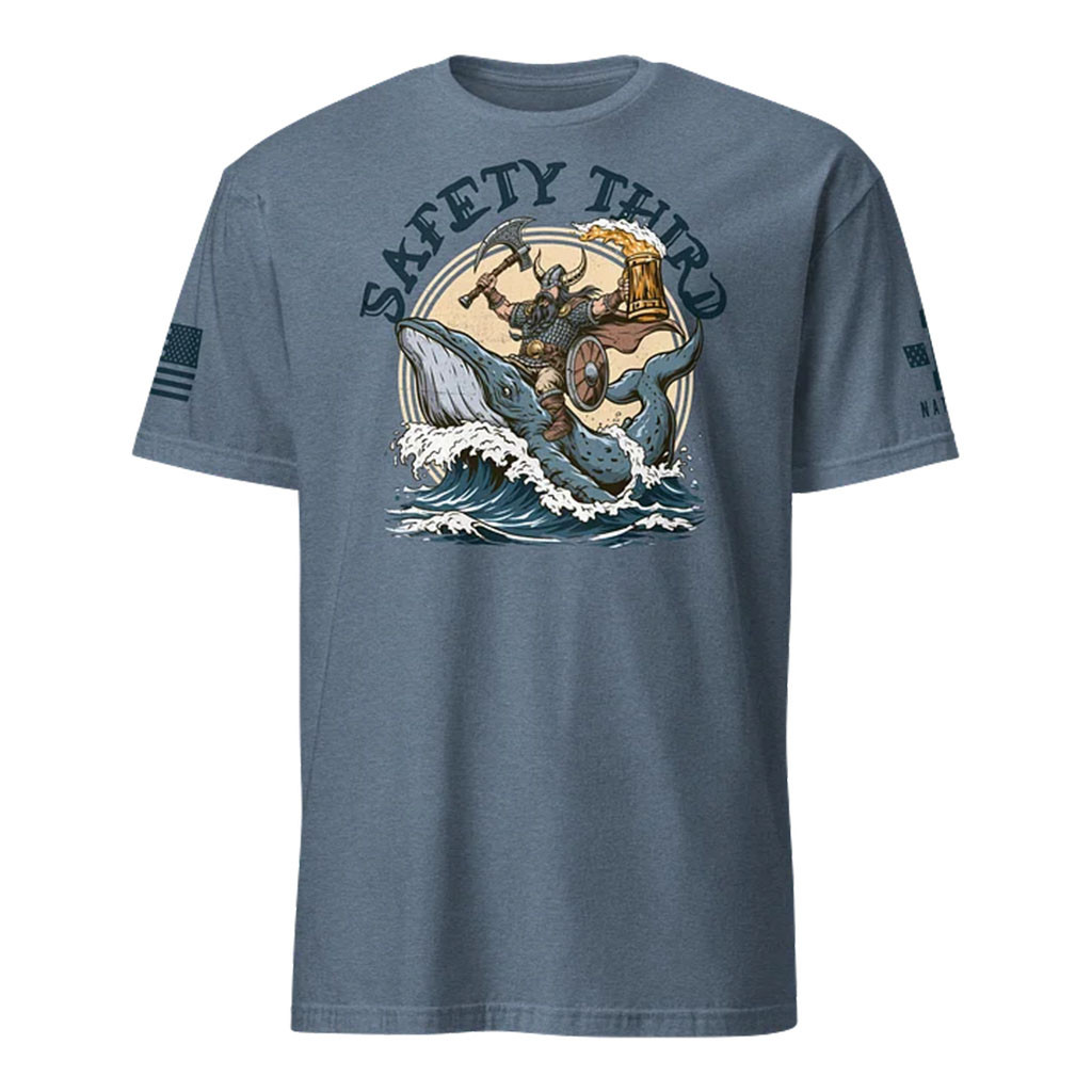 1 Nation Design Merch 2026 Safety Third T-Shirt Unique Birthday Gift For Husband - Kdjoy 1 Nation Design Merch 2026 Safety Third T-Shirt Unique Birthday Gift For Husband - Kdjoy