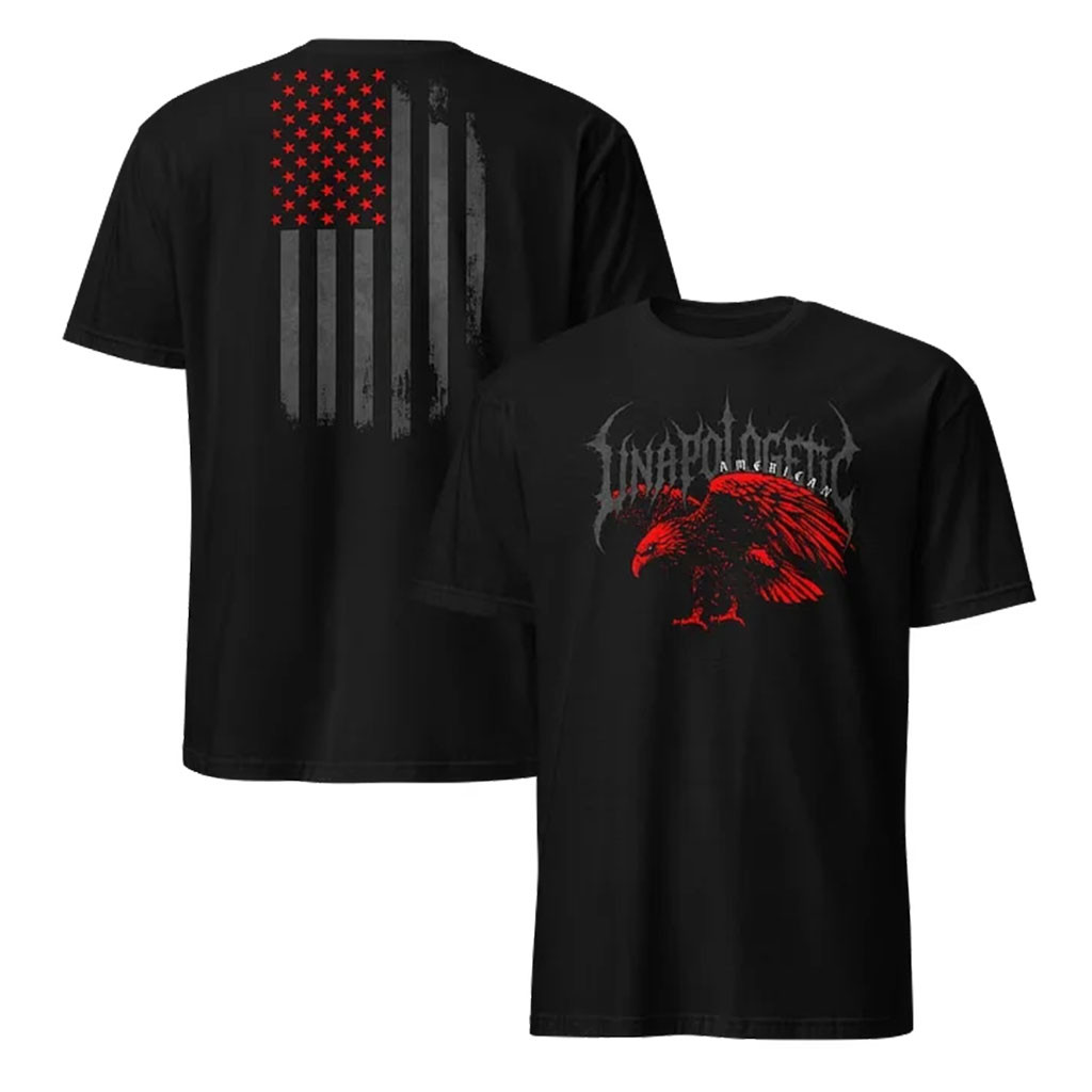 1 Nation Design Merch 2026 Unapologetic American Onyx T-Shirt Black Patritoic Gift Ideas - Kdjoy 1 Nation Design Merch 2026 Unapologetic American Onyx T-Shirt Black Patritoic Gift Ideas - Kdjoy
