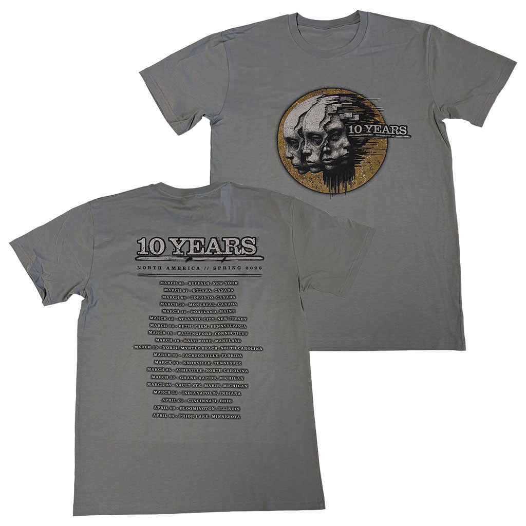10 Years Merch Spring 2026 North American Tour Shirt 10 Years Band T-Shirt Gift For Fans 10 Years Merch Spring 2026 North American Tour Shirt 10 Years Band T-Shirt Gift For Fans