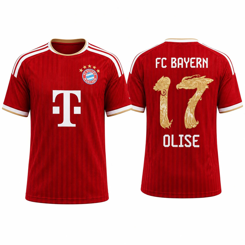 #17 Olise Jersey Shirt FC Bayern Munich 2026 27 Jeju And Hong Kong Asian Tour Jersey Fan Merch - Kdjoy #17 Olise Jersey Shirt FC Bayern Munich 2026 27 Jeju And Hong Kong Asian Tour Jersey Fan Merch - Kdjoy