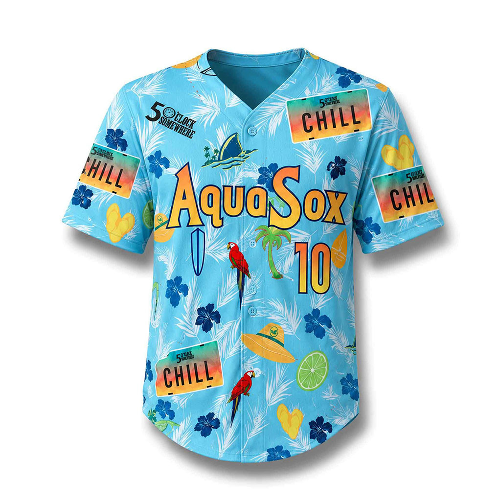 2026 AquaSox Margaritaville Night Jersey Everett AquaSox Merch Gifts For Baseball Lovers - Kdjoy 2026 AquaSox Margaritaville Night Jersey Everett AquaSox Merch Gifts For Baseball Lovers - Kdjoy