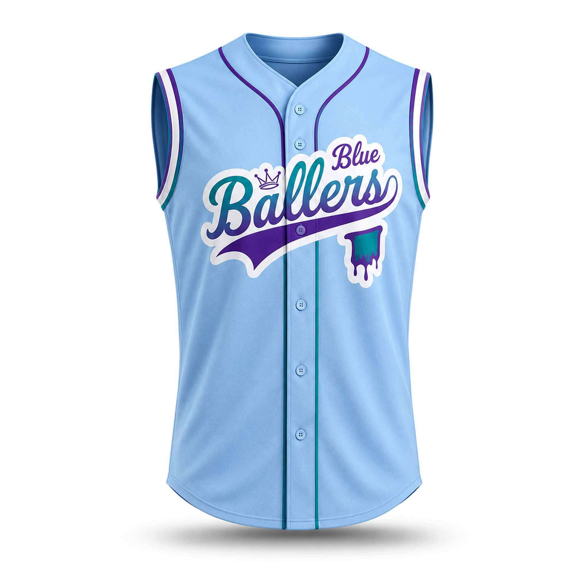 2026 Blue Ballers Prostate And Testicular Cancer Awareness Night Jersey MM Monsters Merch - Kdjoy