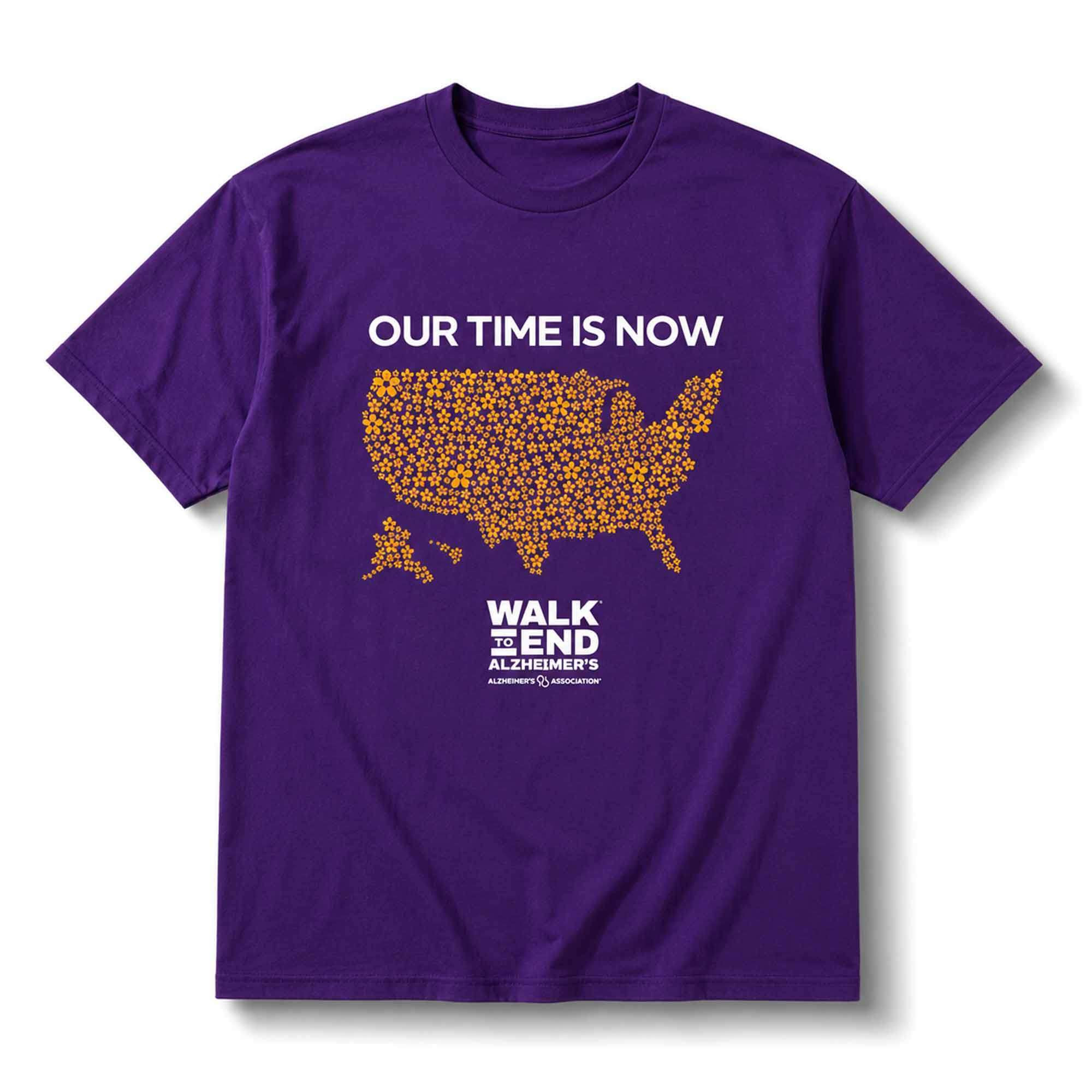 2026 Brooklyn Cyclones Our Time Is Now Walk To End Alzheimer's Shirt Brooklyn Cyclones Merch - Kdjoy