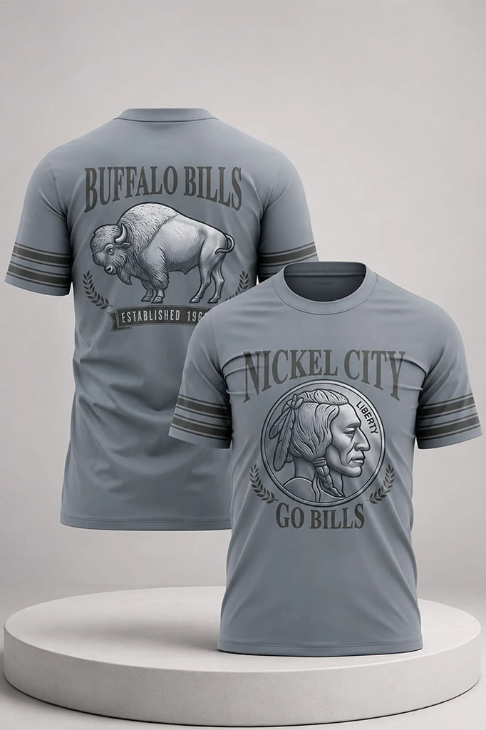 2026 Buffalo Bills Nickel City Shirt Bills Merch Gifts For Football Fan - Kdjoy