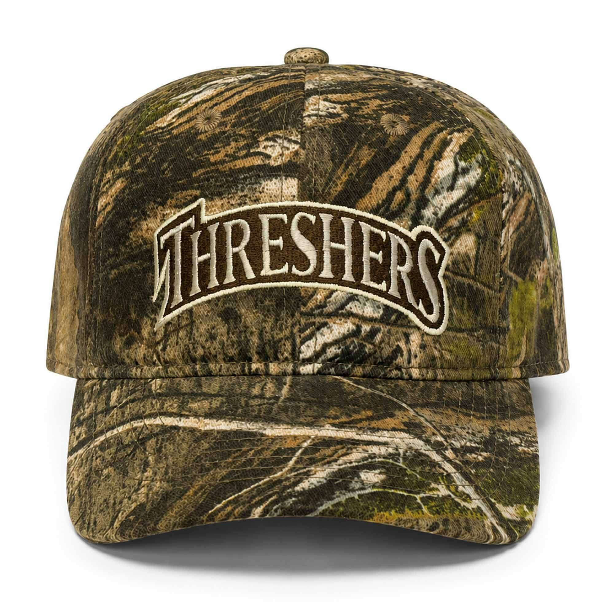 2026 Clearwater Threshers Camo Hat Embroidered Threshers Merch Gifts For Baseball Fans - Kdjoy