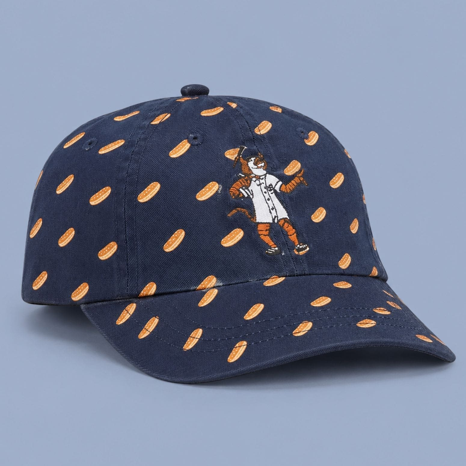 2026 Detroit Tigers Hot Dog Hat Embroidered Tigers Merch Gifts For Baseball Lovers - Kdjoy