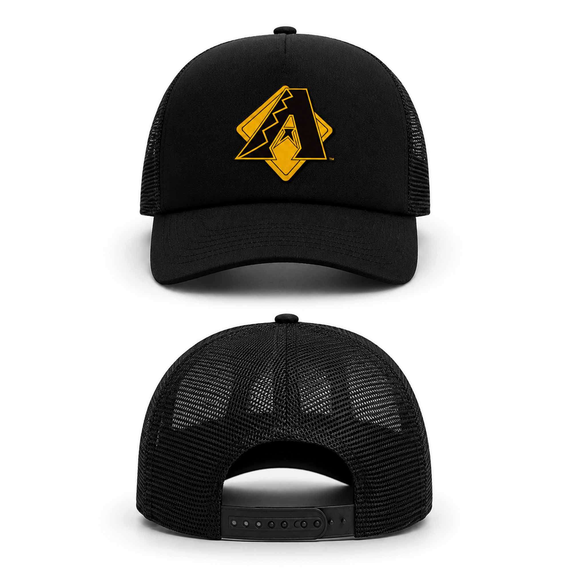 2026 Diamondbacks D-backs Construction Trucker Hat Embroidered Arizona Diamondbacks Merch - Kdjoy
