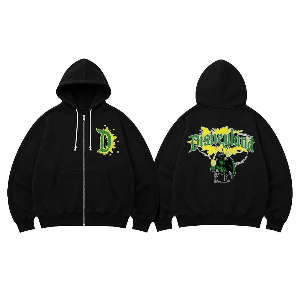 2026 Disneyland Dr Doom Reprinted Zip Hoodie Avengers Doomsday Merch Gift For Fans - Kdjoy