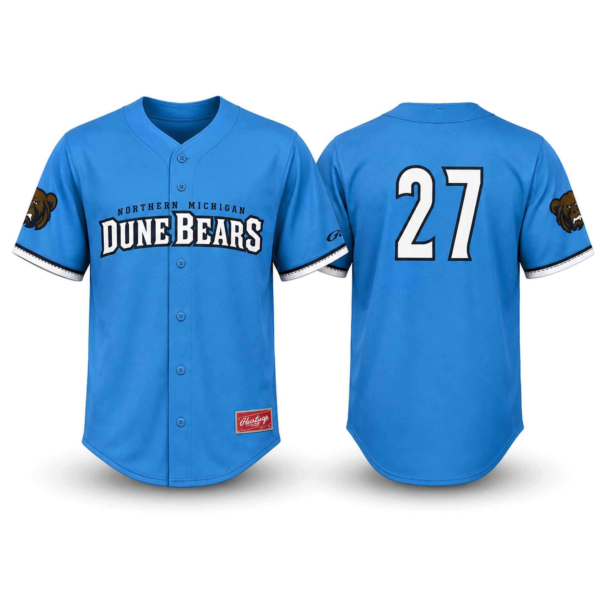 2026 Dune Bears Alternate Identity Night Jersey Northern Michigan Dune Bears Merch Fan Gifts - Kdjoy