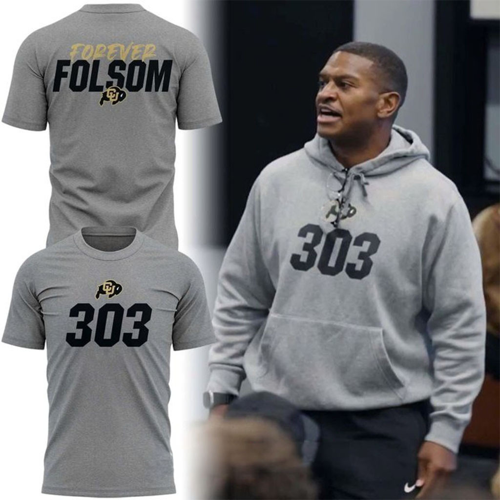 2026 Forever Folsom Colorado Buffaloes Football T-Shirt Fan Merch Gifts For Brothers - Kdjoy