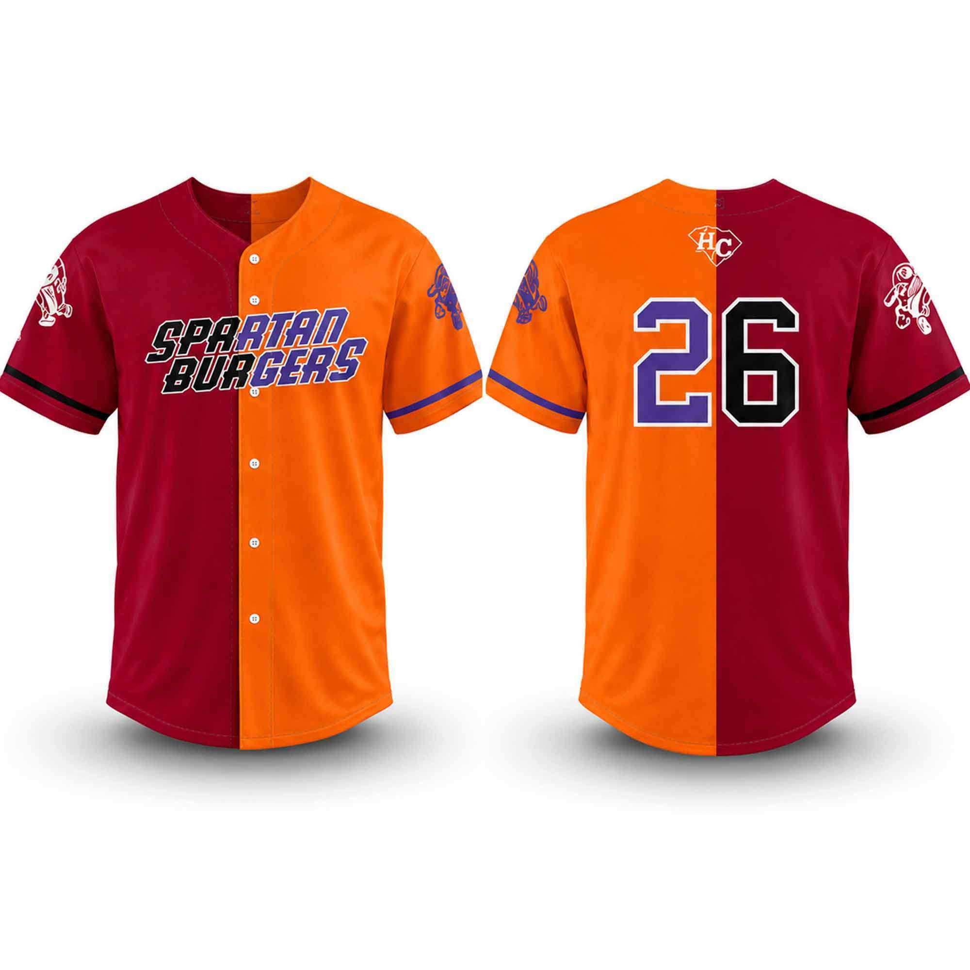 2026 Hub City Spartanburgers House Divided Jersey HC Spartanburgers Merch Gifts For Fans - Kdjoy