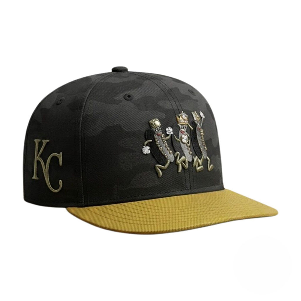 2026 Kansas City Royals Hot Dog Derby Racers Snapback Hat Royals KC Royals Merch Fan Gifts