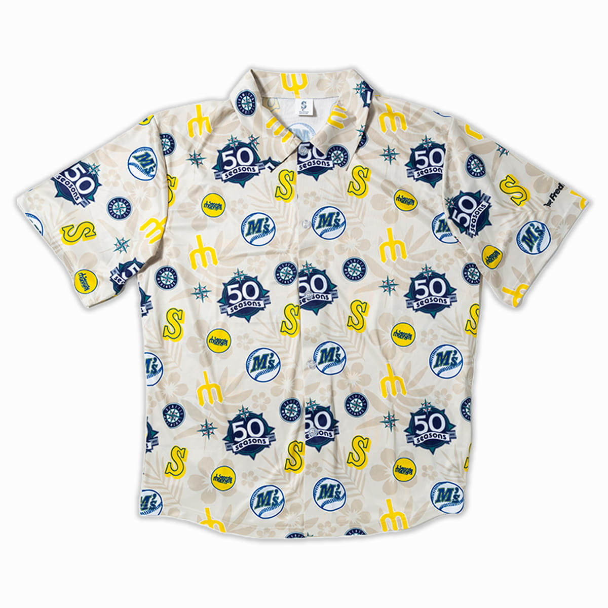2026 Mariners 50 Seasons Hawaiian Shirt Seattle Mariners Merch Baseball Enthusiast Gifts - Kdjoy
