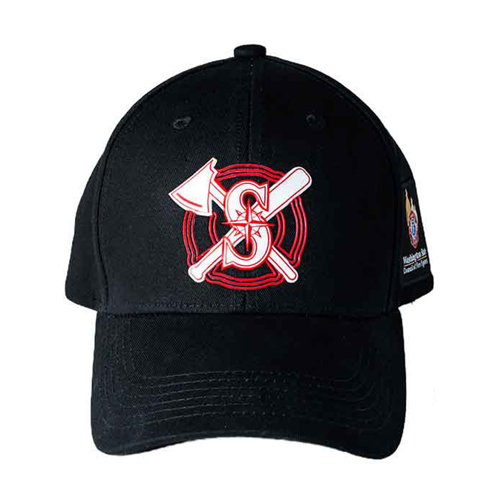 2026 Mariners Firefighter Appreciation Night Hat Embroidered Seattle Mariners Merch Fan Gifts - Kdjoy 2026 Mariners Firefighter Appreciation Night Hat Embroidered Seattle Mariners Merch Fan Gifts - Kdjoy