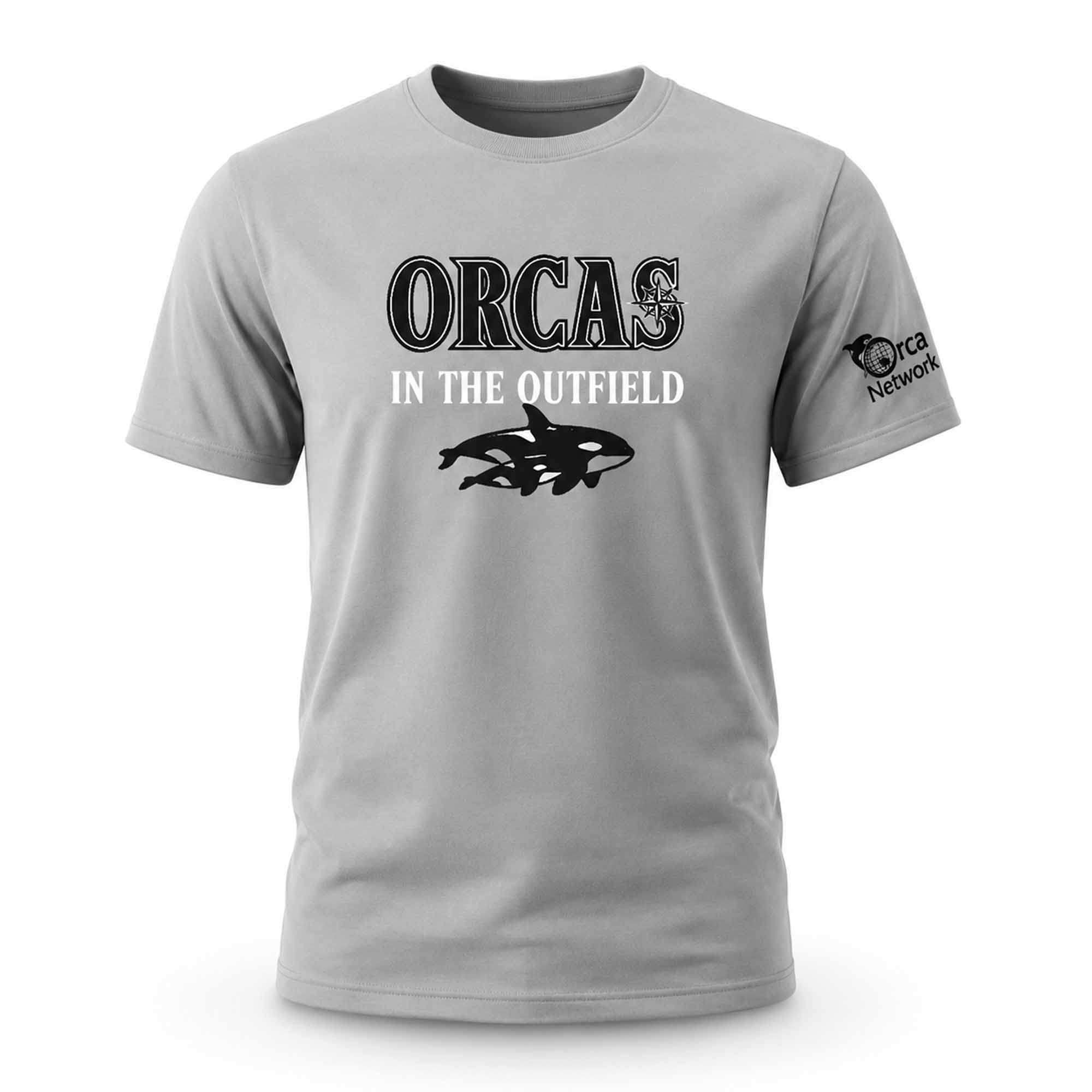 2026 Mariners Orcas In The Outfield T-Shirt Seattle Mariners Merch Present For Baseball Fans - Kdjoy