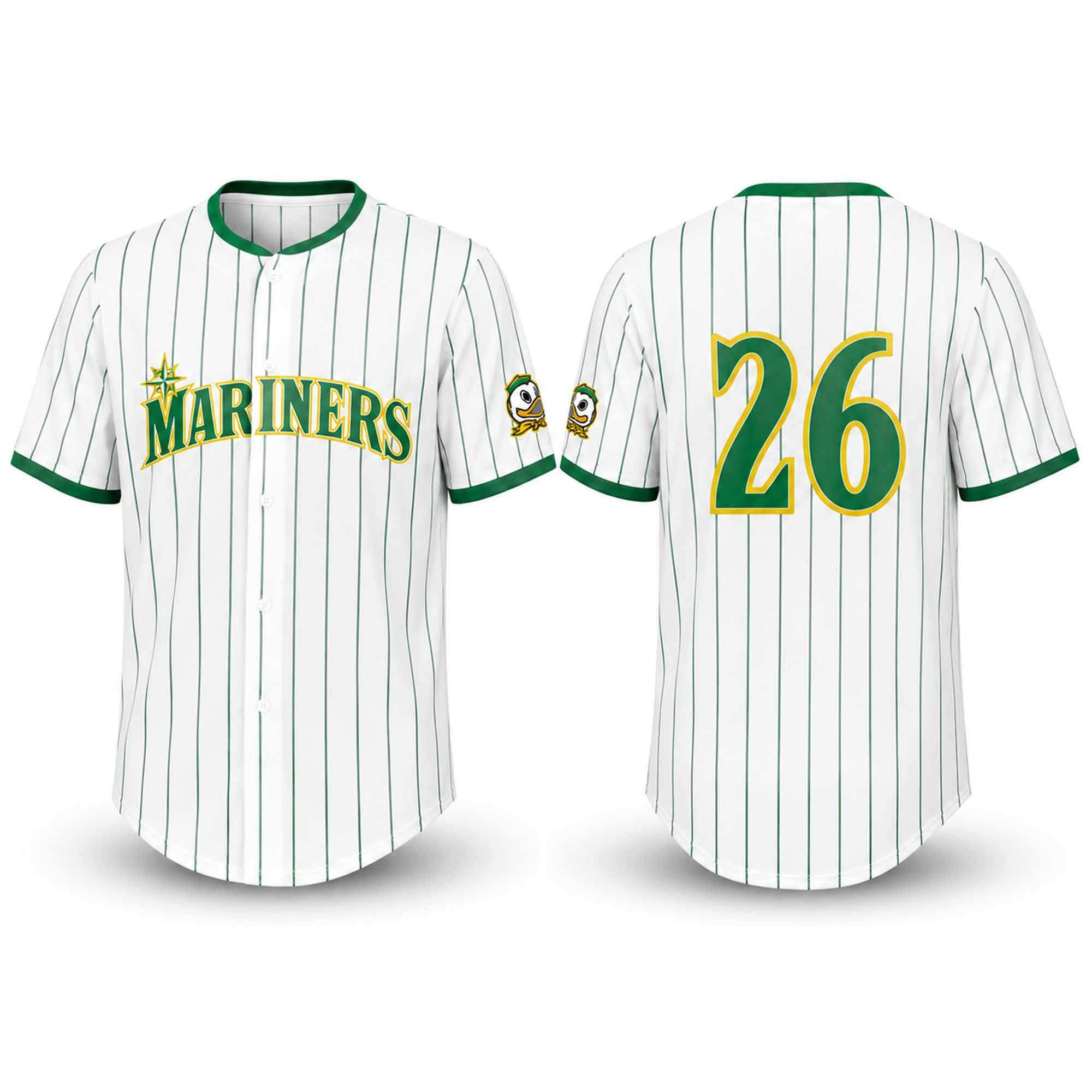 2026 Mariners University Of Oregon Day Jersey Seattle Mariners Merch Gift For Brothers - Kdjoy
