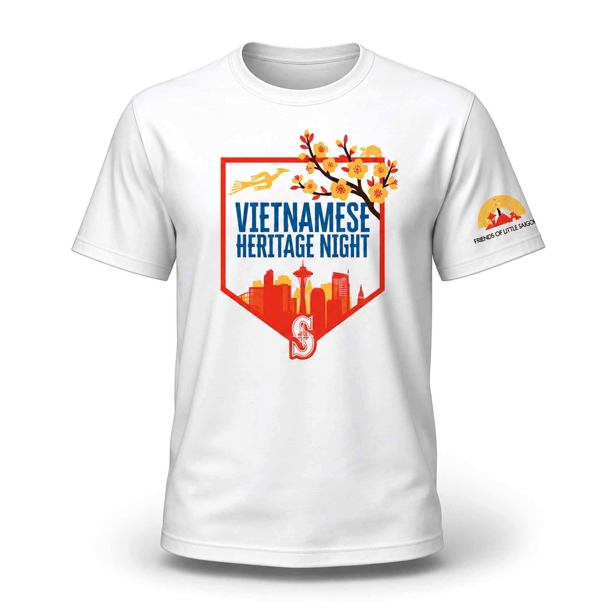 2026 Mariners Vietnamese Heritage T-Shirt Seattle Mariners Merch Present For Brothers - Kdjoy 2026 Mariners Vietnamese Heritage T-Shirt Seattle Mariners Merch Present For Brothers - Kdjoy