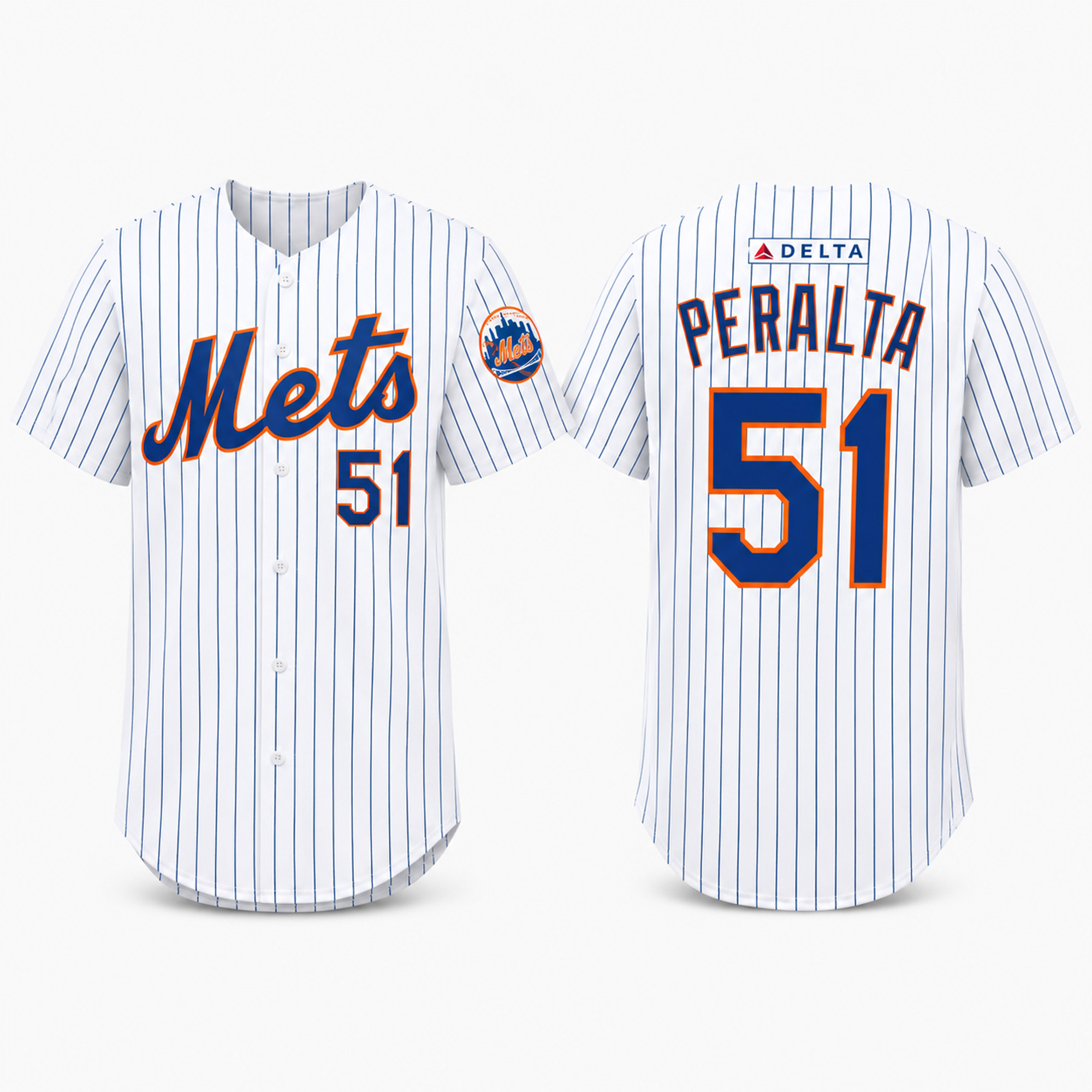 2026 Mets Freddy Peralta Number 51 Jersey New York Mets Merch Best Gifts For Baseball Fans - Kdjoy 2026 Mets Freddy Peralta Number 51 Jersey New York Mets Merch Best Gifts For Baseball Fans - Kdjoy