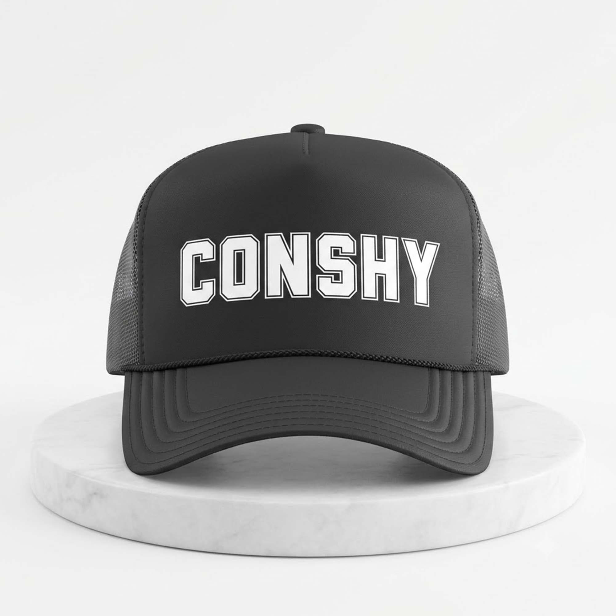 2026 New Conshy Trucker Hat Black Gift Ideas For Husband - Kdjoy