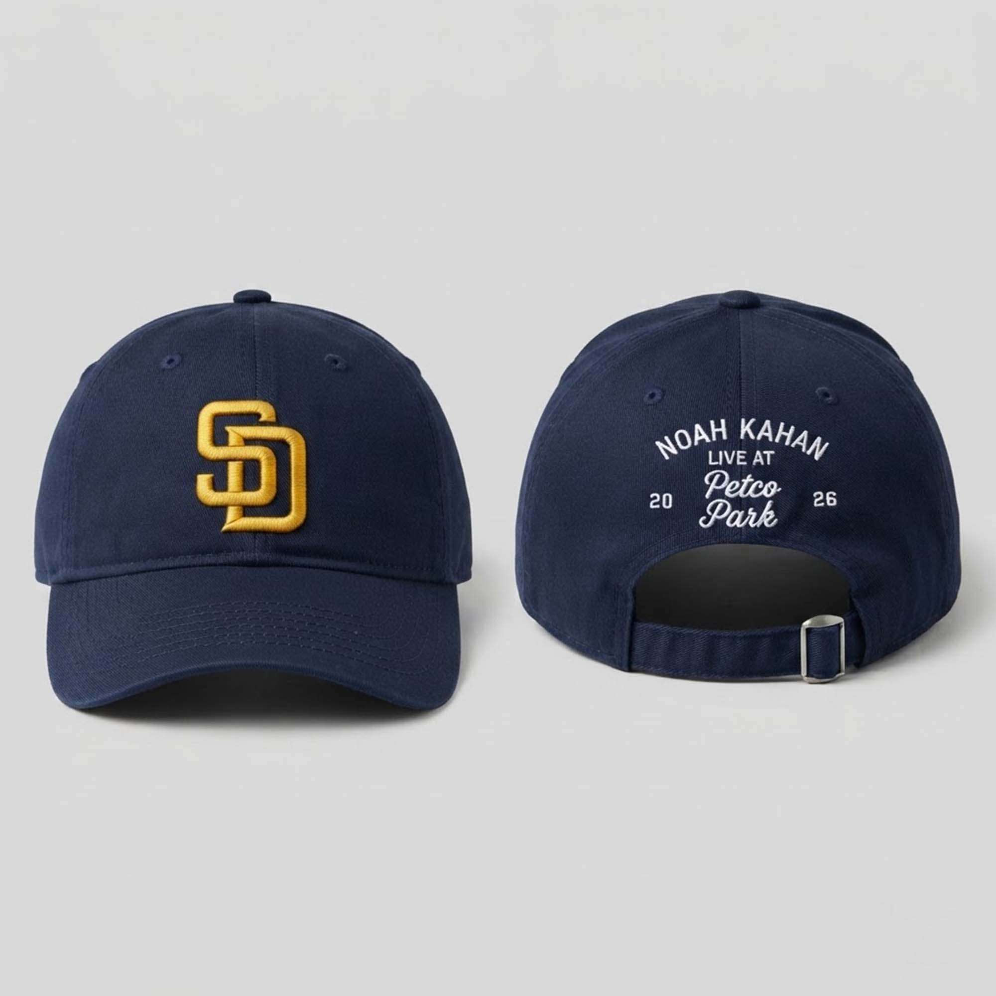 2026 Noah Kahan x San Diego Padres Hat Embroidered Noah Kahan Merch Gifts For Brother - Kdjoy
