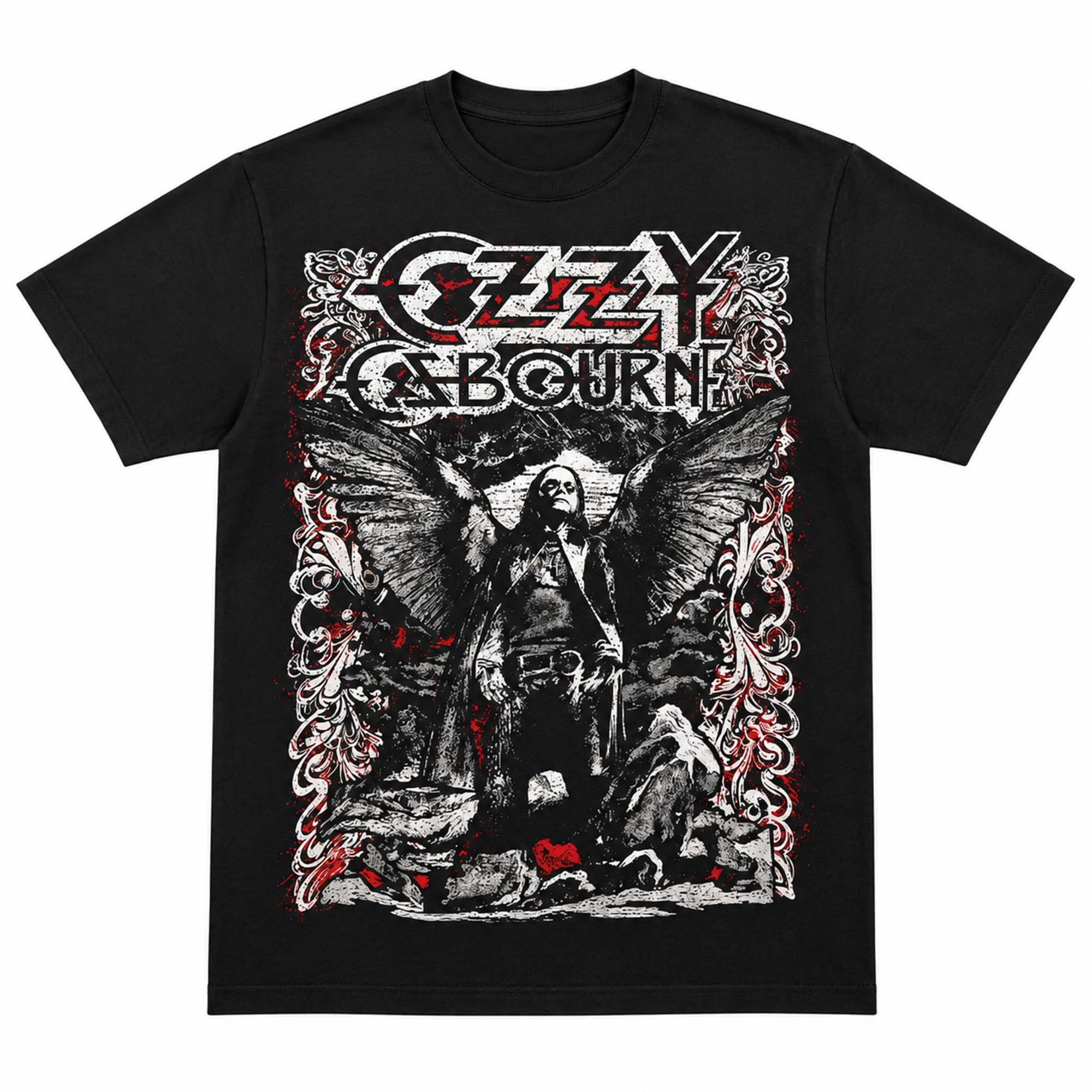2026 Ozzy Osbourne Prince Of Darkness Shirt Ozzy Osbourne Merch Gift For Music Lovers - Kdjoy