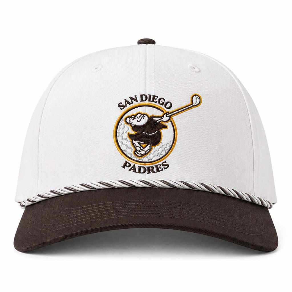 2026 Padres Golf Day Hat Embroidered San Diego Padres Merch Gifts For Golfer Dad - Kdjoy