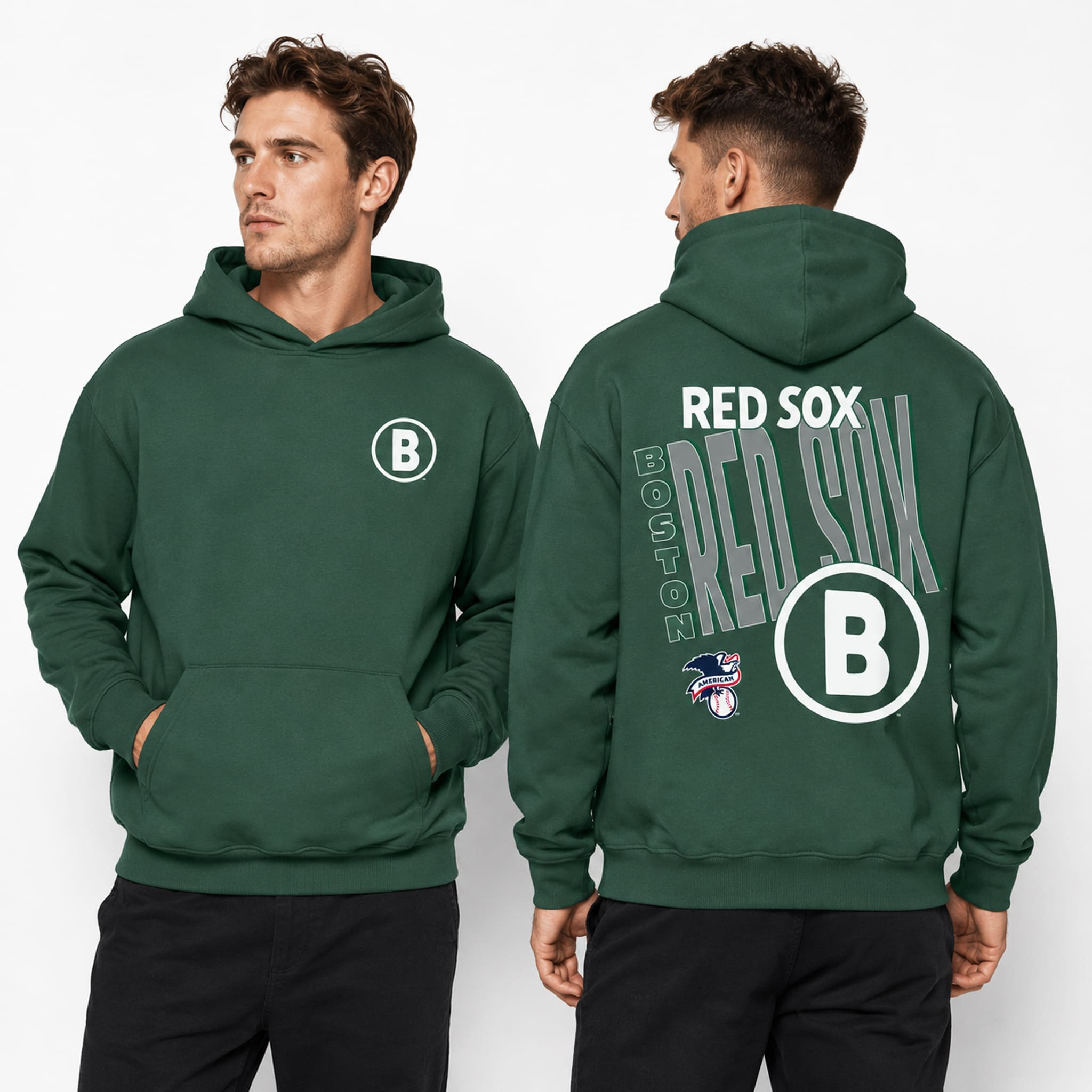 2026 Red Sox City Connect Vintage Hoodie Boston Red Sox Merch Best Gifts For Baseball Lovers - Kdjoy