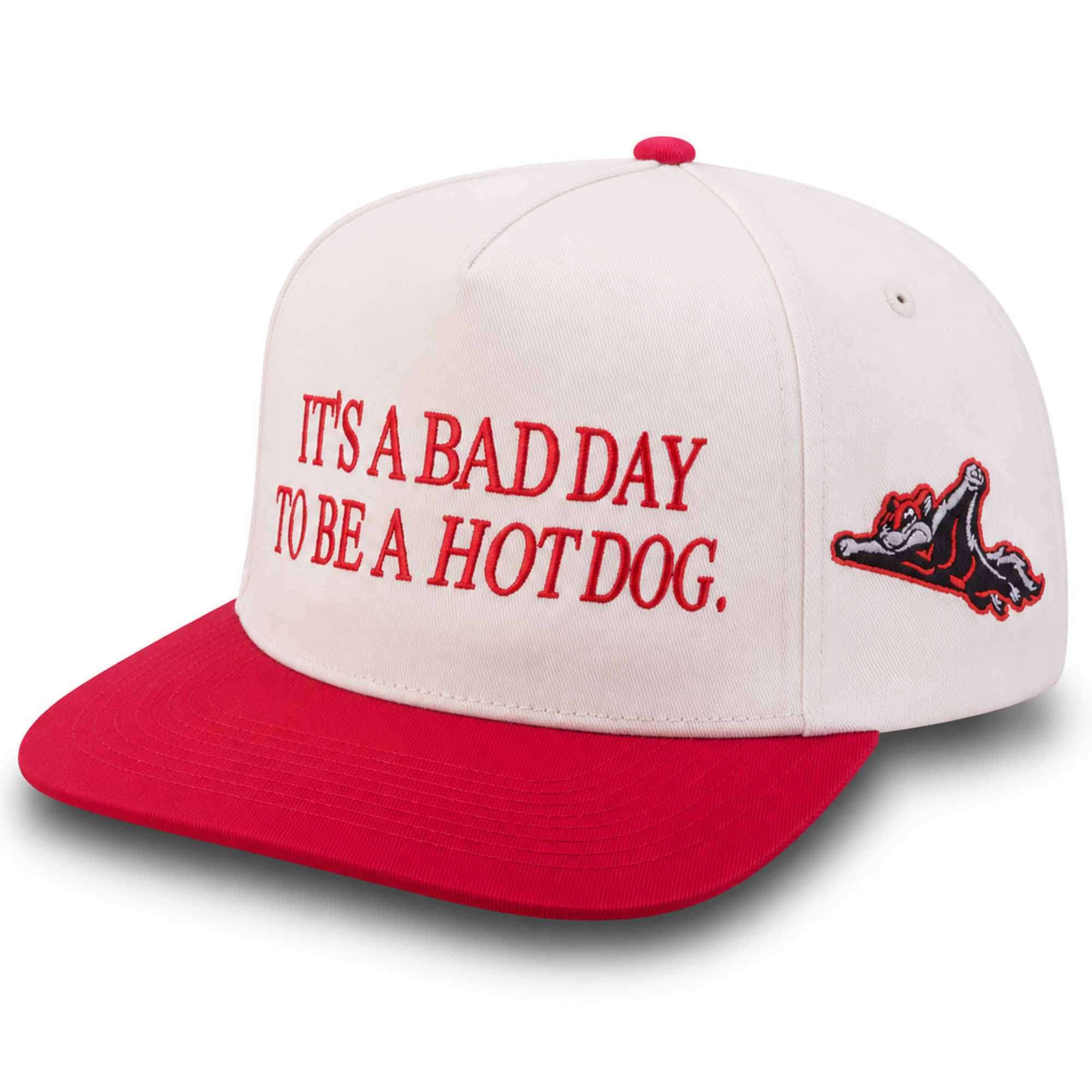 2026 Richmond Flying Squirrels It's A Bad Day To Be A Hot Dog Hat Embroidered Squirrels Merch - Kdjoy