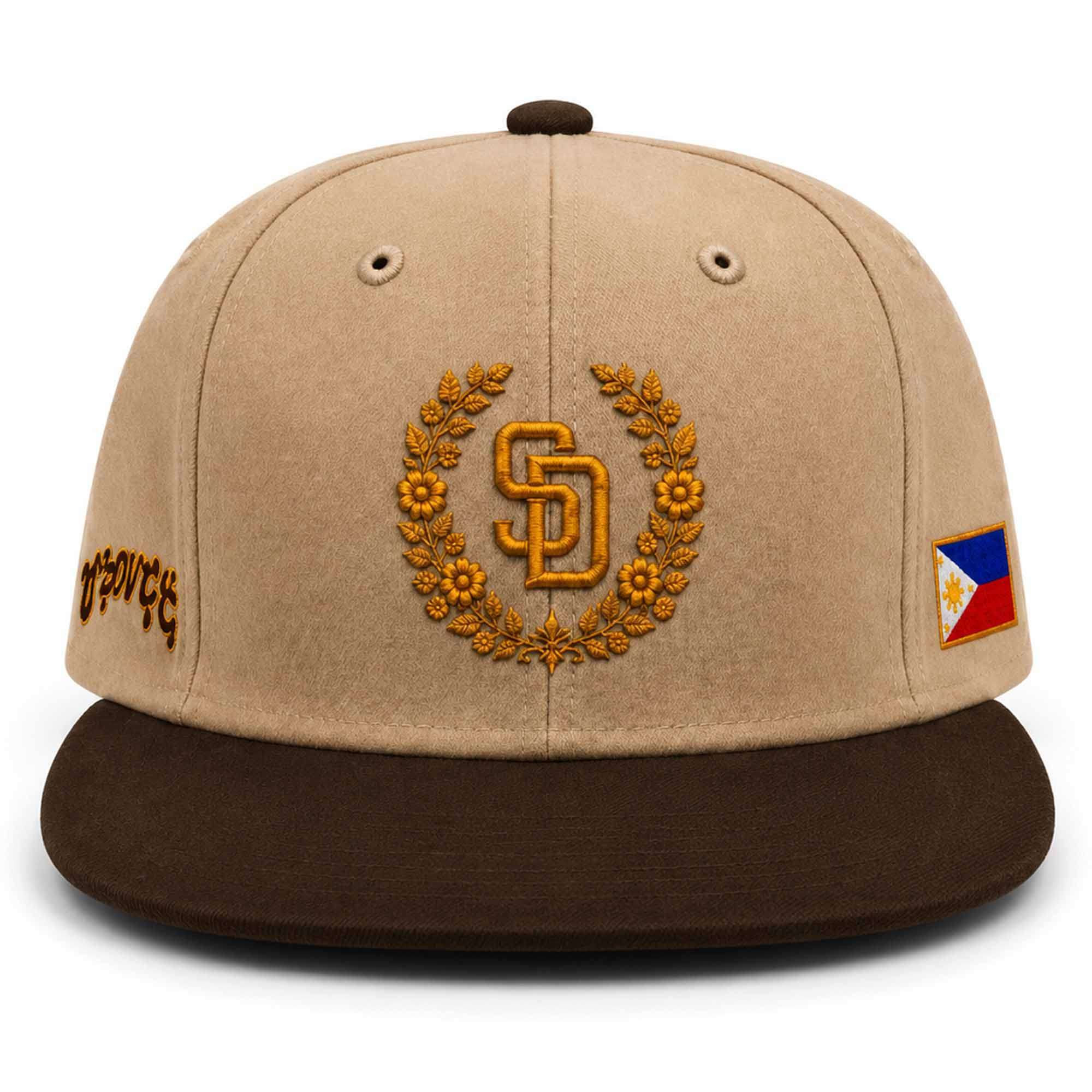 2026 SD Padres Mga Padre Filipino Heritage Snapback Hat Embroidered Padres Merch BFF Gifts - Kdjoy 2026 SD Padres Mga Padre Filipino Heritage Snapback Hat Embroidered Padres Merch BFF Gifts - Kdjoy