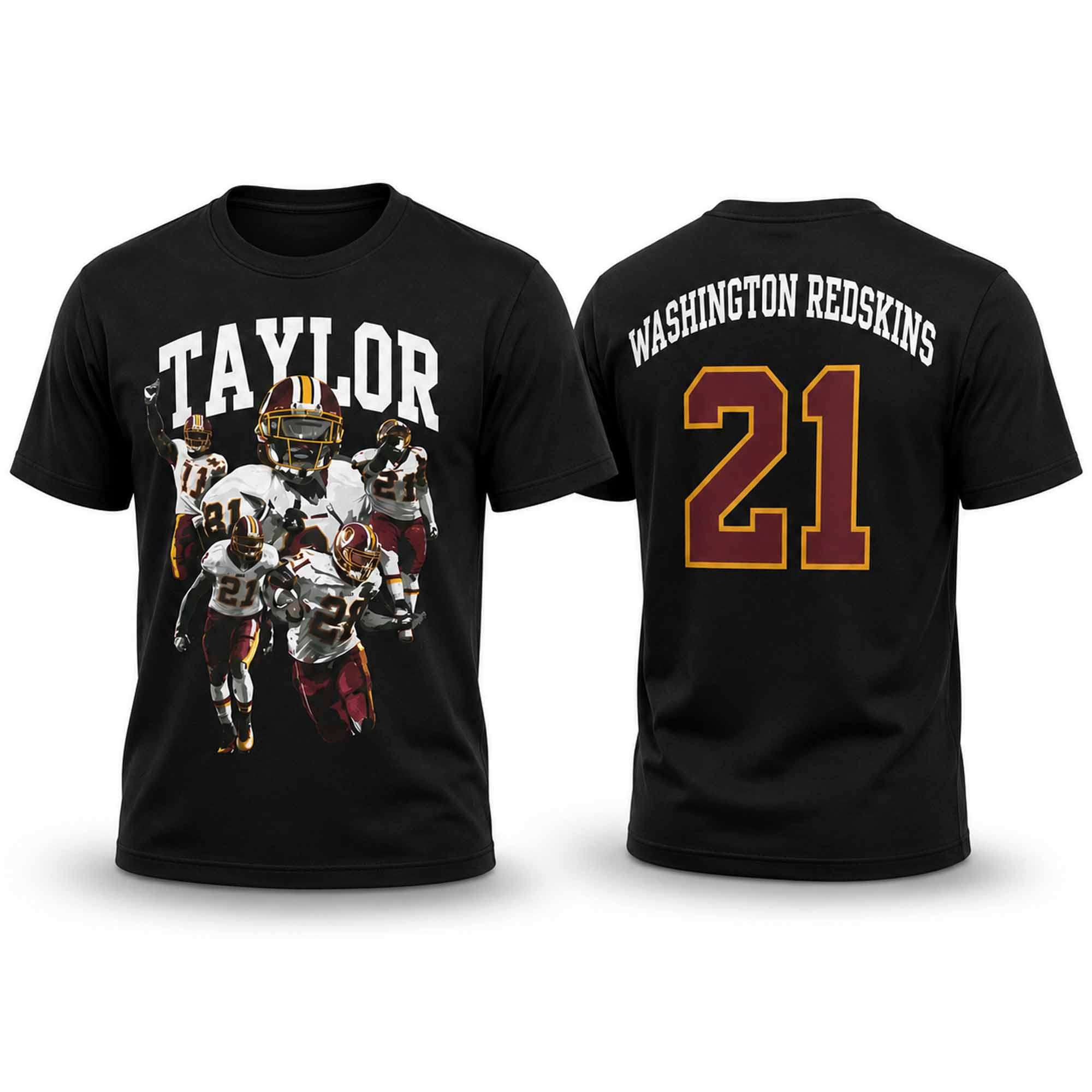 2026 Sean Taylor Washington Redskins #21 Shirt Washington Redskins Merch Best Gifts For Fans - Kdjoy