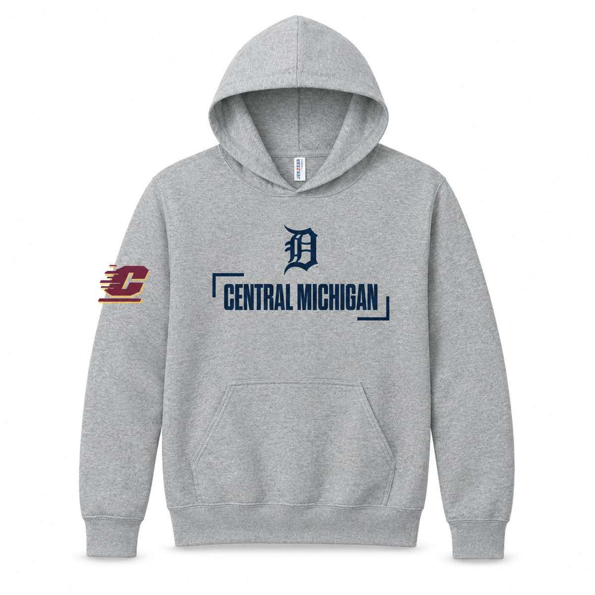 2026 Tigers Central Michigan University Hoodie Detroit Tigers Merch Baseball Lover Gift Ideas - Kdjoy
